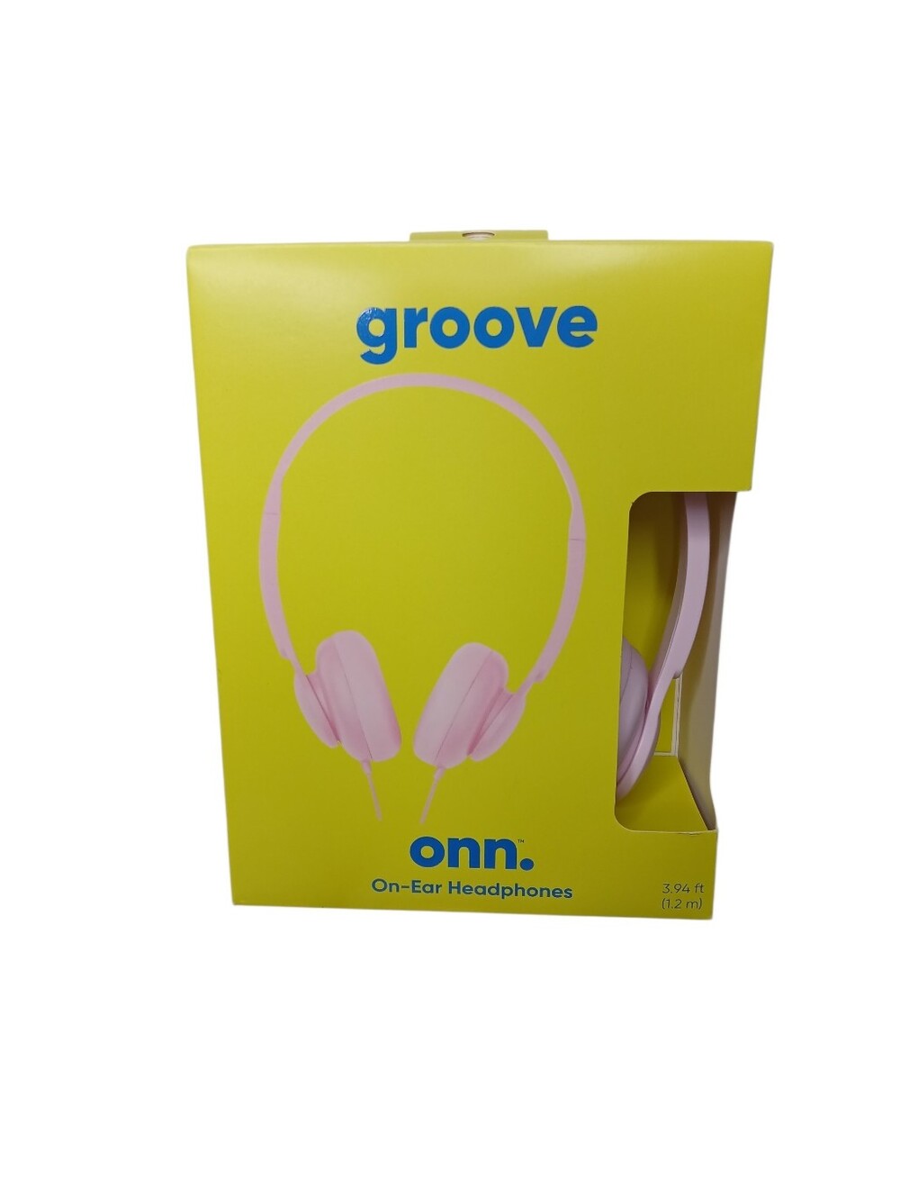 Groove Onn. On-Ear Headphones - Light Pink
